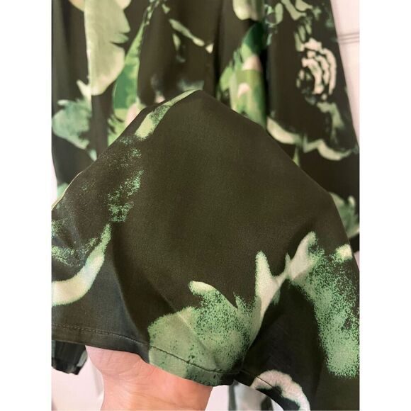 COS DRAPED ASYMMETRIC MIDI SKIRT - Picture 3 of 13